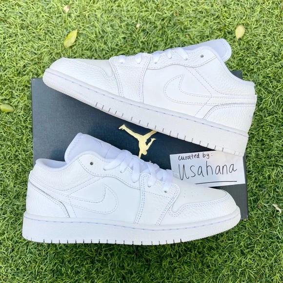 Nike Air Jordan 1 Low triple white - Picture 2 of 4